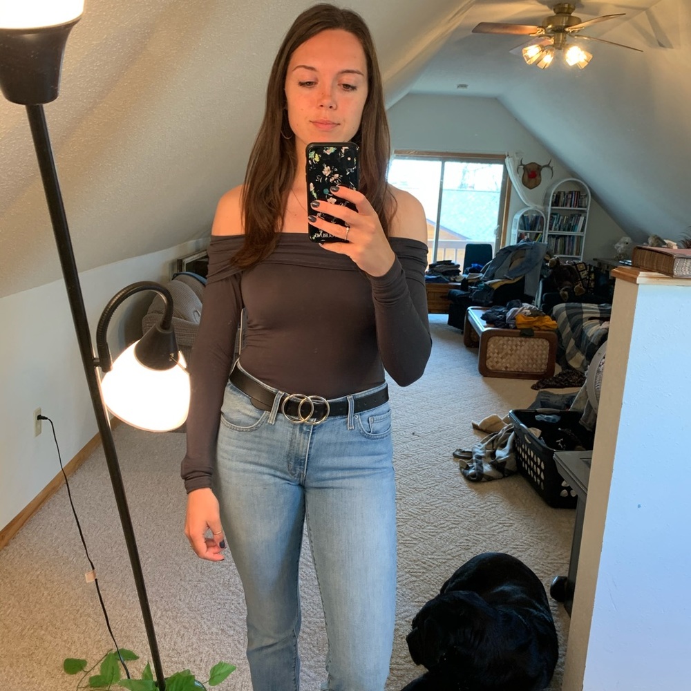 Billabong off the shoulder top
